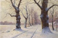 Alley in Winter
