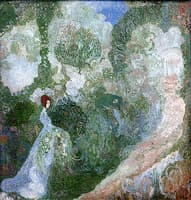 Young Woman in a Garden