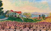 Landscape near Saint-Tropez