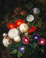 Roses and bindweed