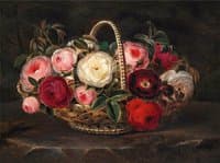 Roses in a Basket
