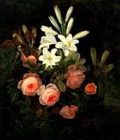 Roses and lilies