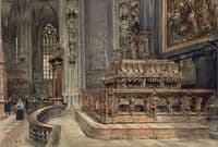Tomb of Frederick III in the Stephanskirche