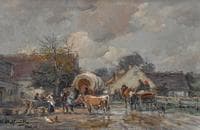 Farmers with Carts