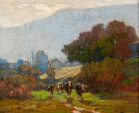 Cows Grazing