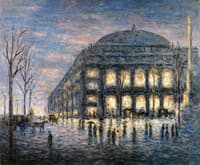 Paris, the Place du Théâtre du Châtlet