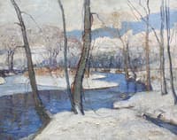 Winter Snow Scene