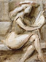 Young Woman Reading