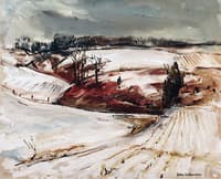 Snowscape, Bucks County