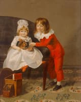 Portrait of Two Children
