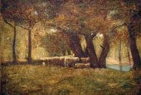 Sheep and Russett Woods