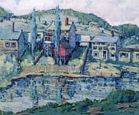 Waterfront Houses - Monhegn, Maine