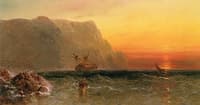 Shoreline at Sunset
