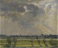 Summer morning on the Lower Rhine