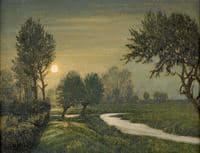 Summer Evening on the Lower Rhine