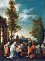 Christ Taking Leave of his Mother