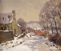 Village in Winter