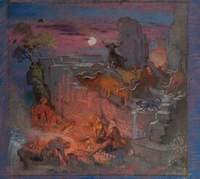Study for 'Highland Raiders'