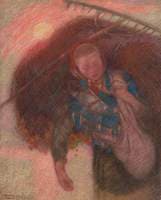 Study for 'The Harvesters'