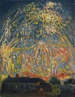 Fireworks in Nice