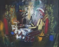 Table set for two