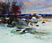 Landscape with a Boat