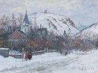 Village in the Snow