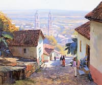 Taxco Street Down Hill