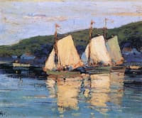 Sailboats on the Headlands