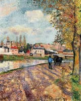 Path by a Lock, Saint-Ouen-l'Aumône
