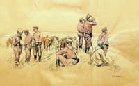 The Russian-Japanese War Scene