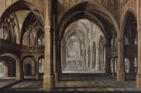 Interior of a Gothic Cathedral