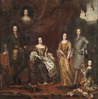 King Karl XI with His Family