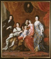 King Karl XI with His Family