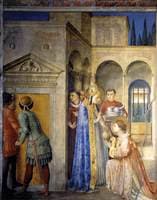 Saint Lawrence Receiving the Treasures of the Church from Pope Sixtus II