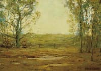 Landscape with Fence