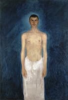 Semi-Nude Self-Portrait