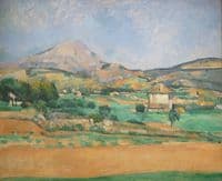 The Plain with Mont Sainte Victoire, View from Valcros