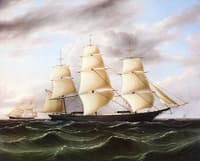Clipper Ship 'Black Warrior'