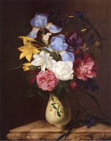 Floral Still Life in a Vase