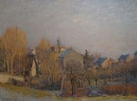Frosty Morning in Louveciennes
