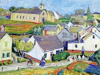 Provincetown Hill with St. Peter's Church