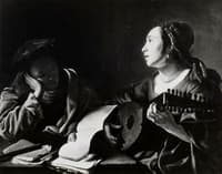 Joueuse de luth