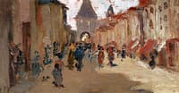 Street in Moret-sur-Loing