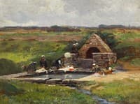 Washerwomen at the Well