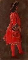 A Man Wearing a Red Coat