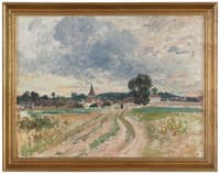 A Country Church. Study