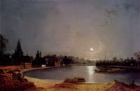The Thames at Moonlight, Twickenham