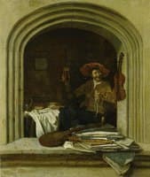 The Musician at Breakfast