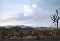The Capture of Havana, 1762: The English Battery before Morro Castle